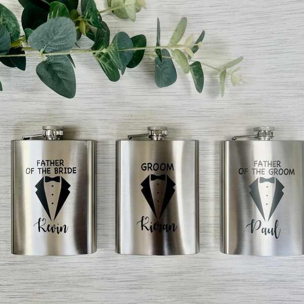 Groomsmen Decal, Hip Flask Decal, Groomsman Party, DIY Wedding, Create Your Own