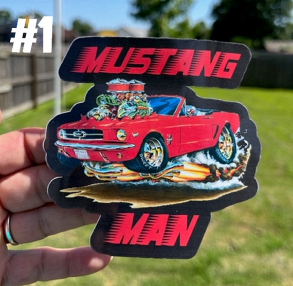 Personalized Ford Mustang Sticker/decal Etsy