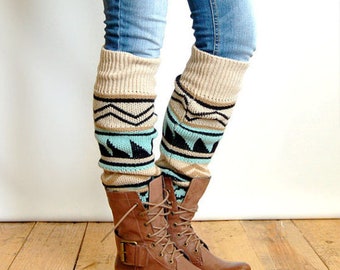 Winter Socks for Women, Knitted bootcut socks, Long length Socks, Fashion Snow Socks, Long Tube Socks, Long boot Warmest Socks,