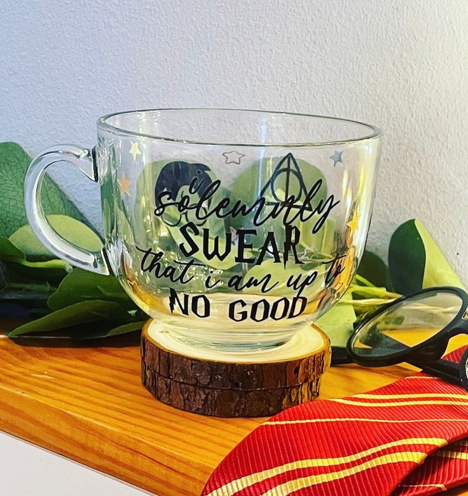 Large Personalised Harry Potter Glass Mug Etsy UK