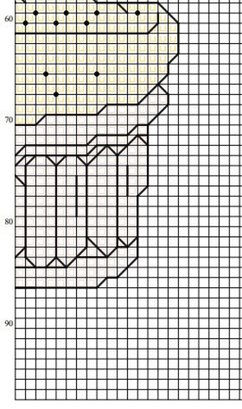Chart Pattern Beast Beauty and the Beast Lumiere Cross Stitch Chart Pattern 14 Count 16 Cm ...