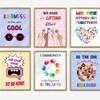 Punctuation English Classroom Posters Set of 12, Black and White ...