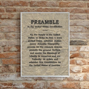 We the People Wall Art, American History Classroom Decor, Patriotic ...