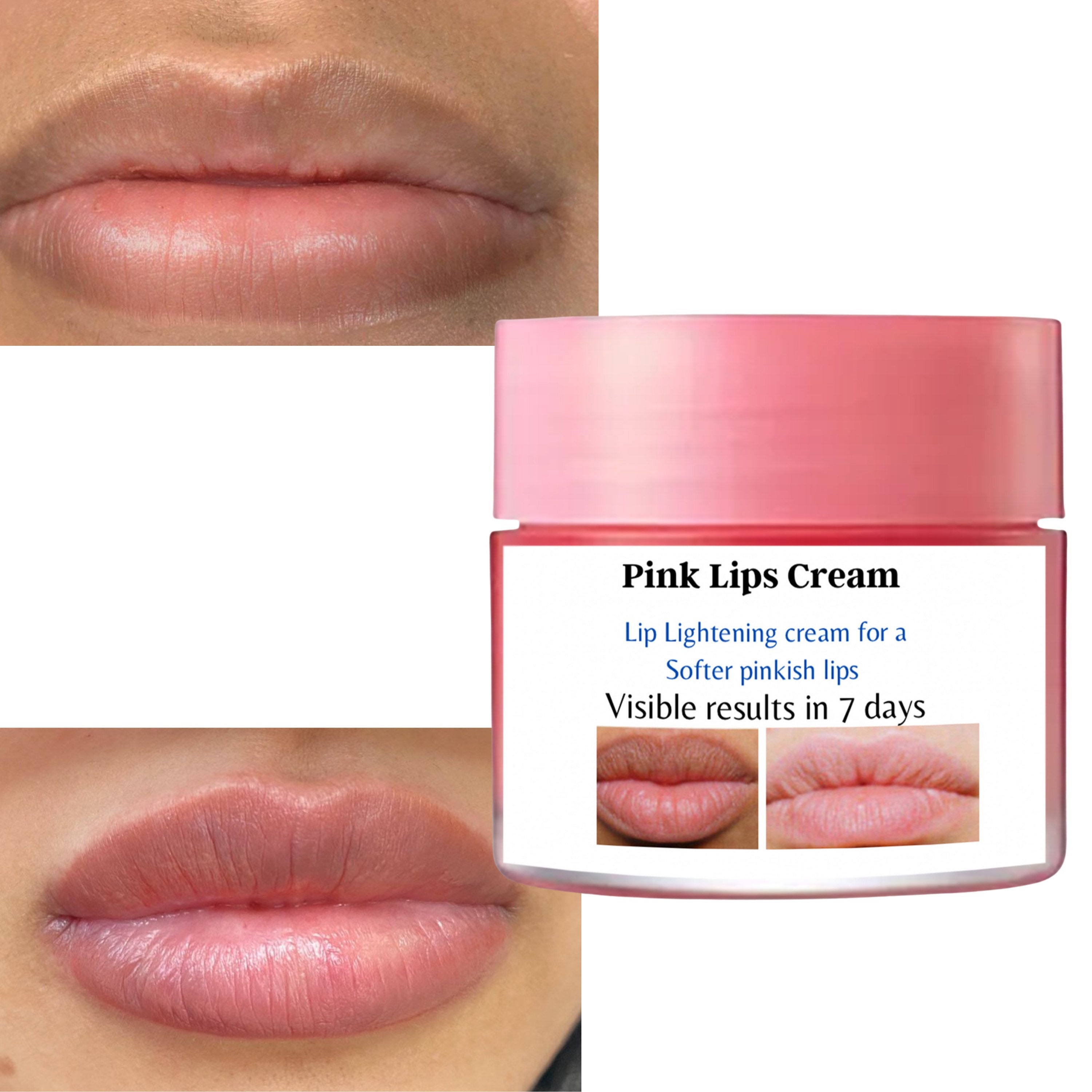 Lip Lightening Cream Smokers Lip Cream Pink Lips Cream Etsy