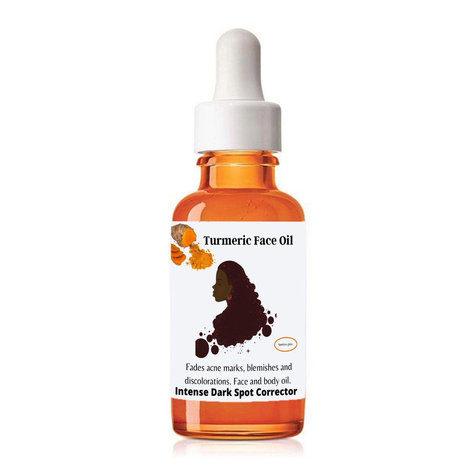 Turmeric Face Oil Dark Spots Remover Perfect Skin Glow Etsy UK