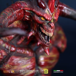 Diablo 4 Figure, Mephisto Collectible Statue, Diablo Statue, Mephisto Figure, Our Design, Exclusive Custom Model, Real Photos