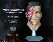 Terminator Statue Head T-800 real LIFE SIZE! Scala 1:1 di Arnold