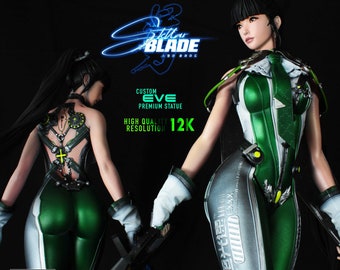 Stellar Blade statue, Eve figure, Stellar Blade Custom Eve Premium Statue, , Our own design, Exclusive custom model, Real photos