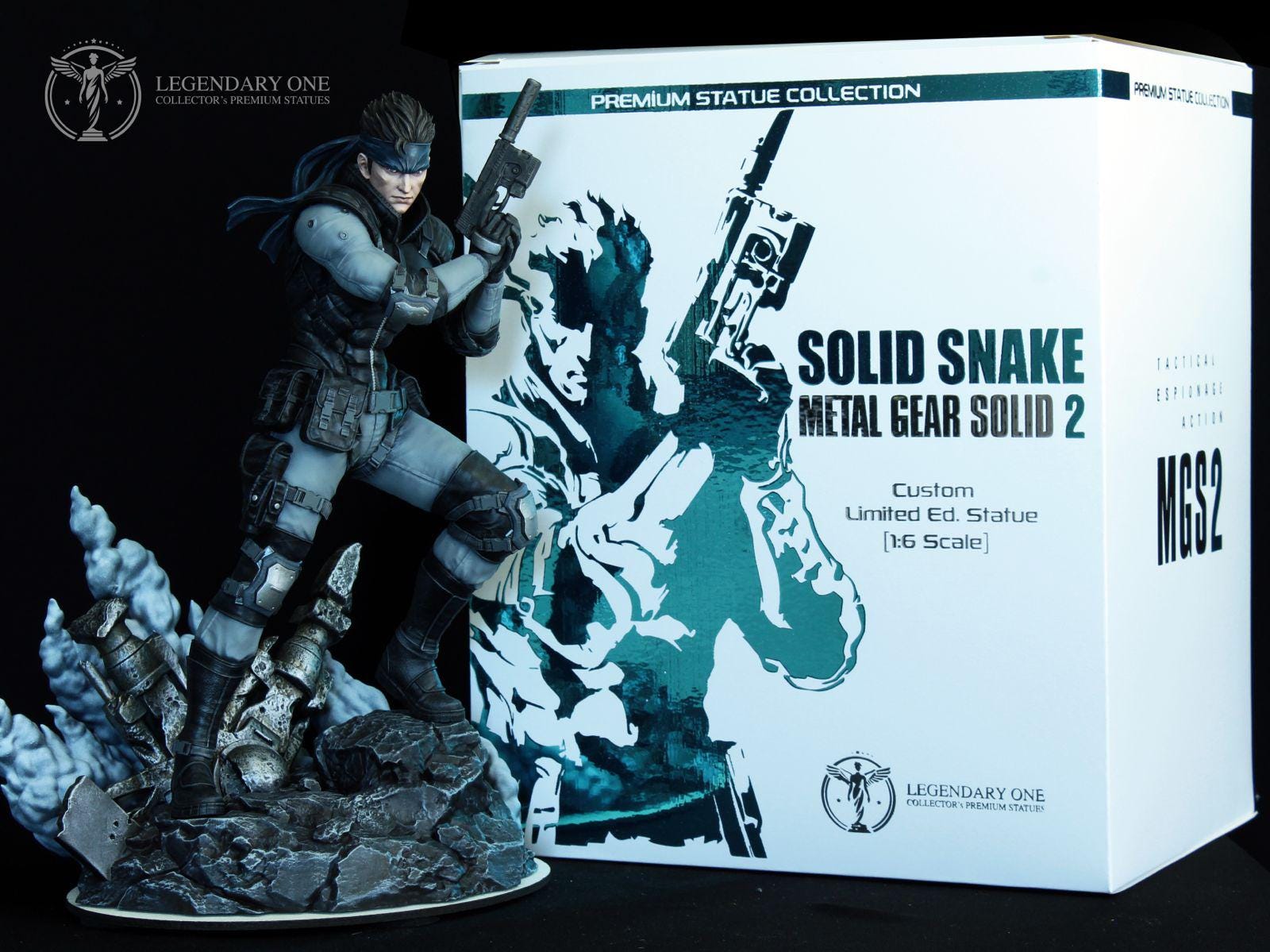 メタルギアソリッド　スタチュー　ソリッドスネーク　フィギュア 新品即納』{FIG} メタルギア ソリッド/ ソリッド・スネーク