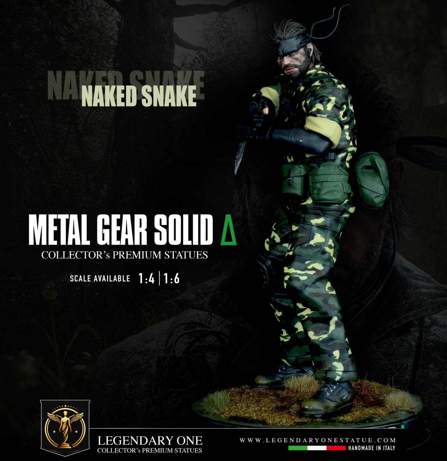 L GEAR SOLID Δ ネイキッド・スネーク フィギュア 限定品 ワンフェス2025冬 レポート2 「Metal Gear Solid Δ／ネイキッド