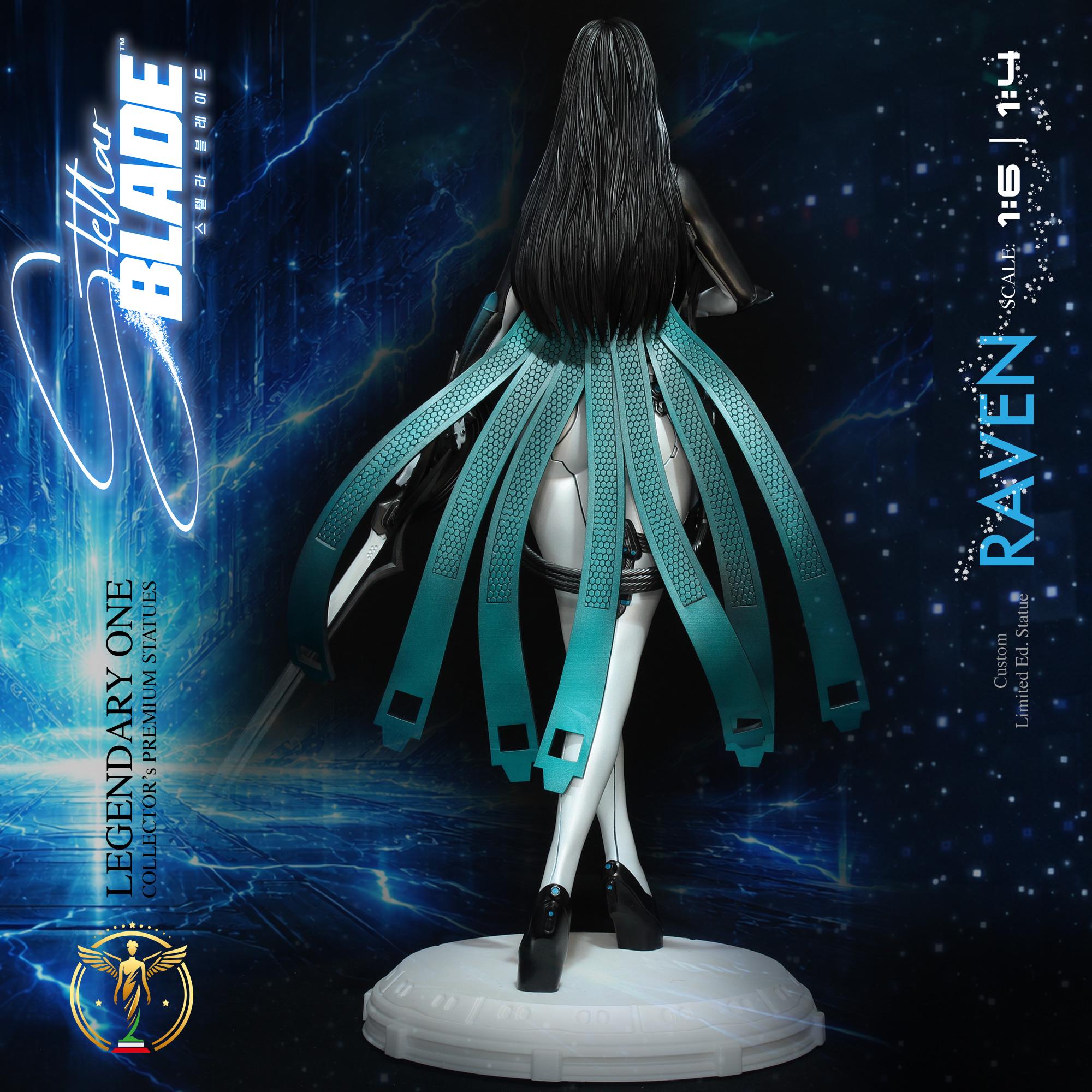 Raven Stellar Blade Premium Statue Limited Edition, Real Game