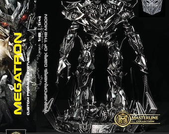 Figura de Megatron, figura de acción de Transformers, estatua de Megatron, nuestro diseño, modelo personalizado exclusivo, fotos reales