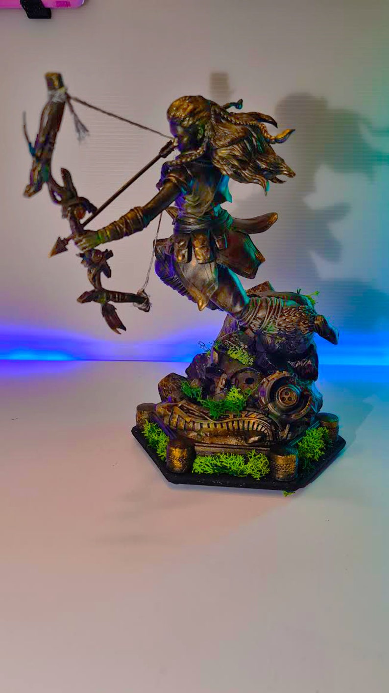 Aloy Horizon Forbidden West Statue Action Figures Etsy India