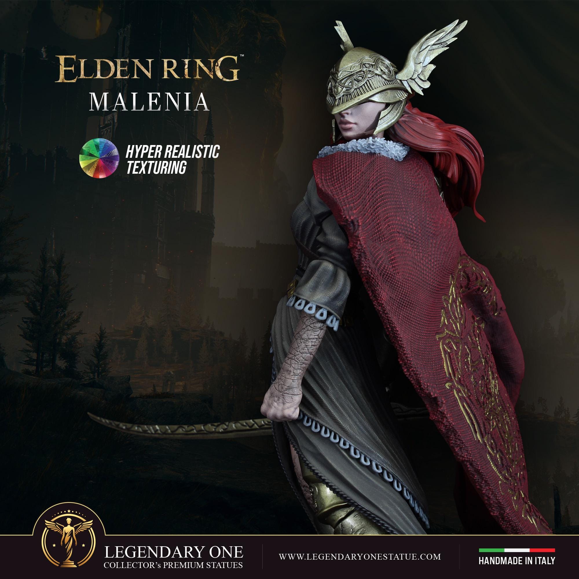 Figurine Elden Ring - Malenia, Lame De Miquella, PVC, édition Collector 2024, Neuve