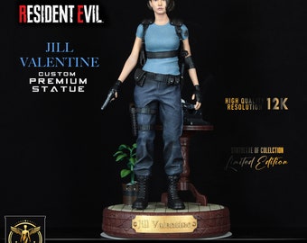 ジル・バレンタイン像、バイオハザードフィギュア、ジル・バレンタイン