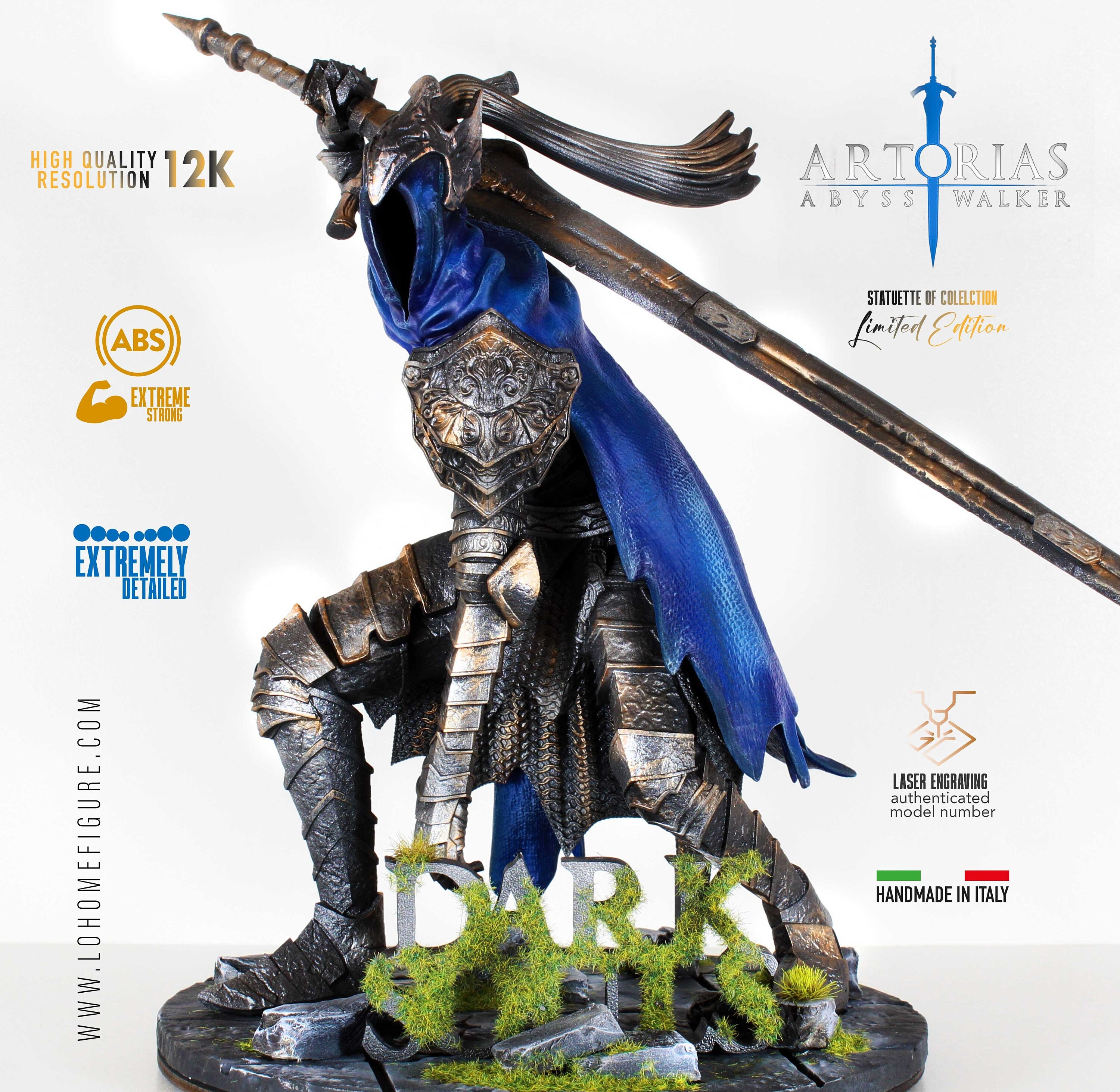 Dark Souls Statue, Artorias Figure, Artorias the Abyss Walker