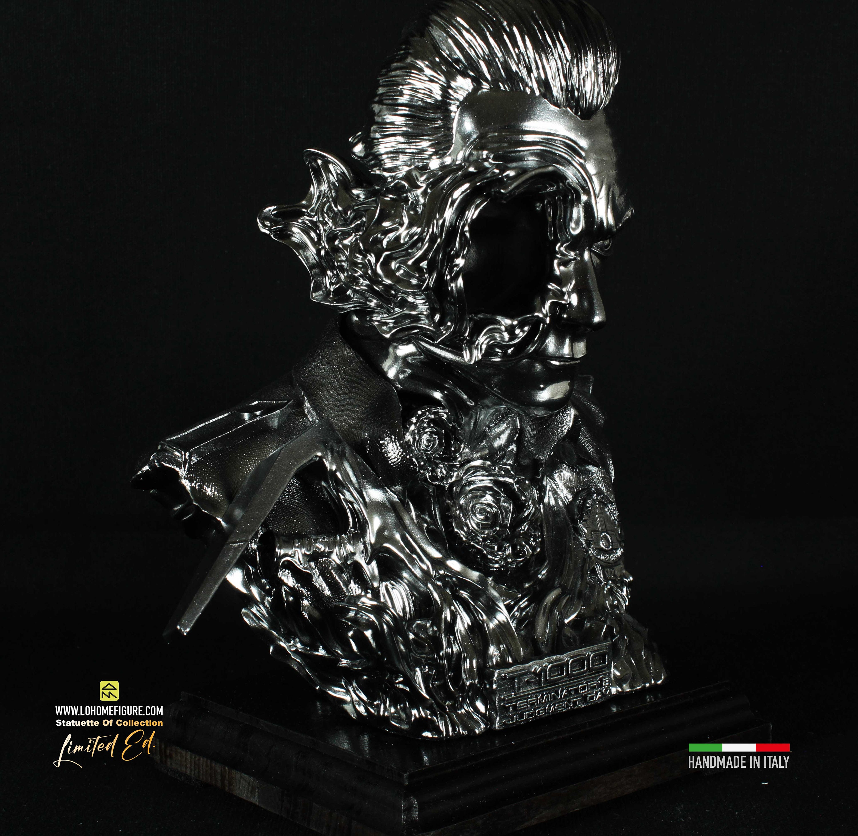 ターミネーター バスト T-1000 スタチュー、リキッドメタルエフェクト