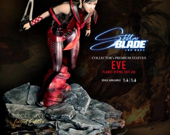 Stellar Blade Figure, Eve Collectible Statue, Eve Planet Diving Suit 6th, Our Design, Exclusive Custom Model, Real Photos