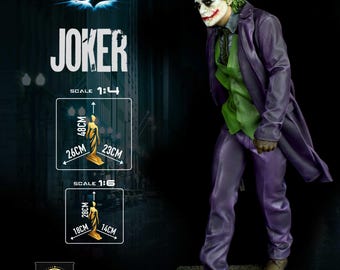 ジョーカーのコレクターズスタチューファンアート、ダークナイトの