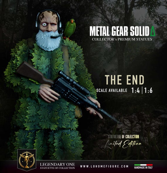 メタルギアソリッド デルタ フィギュア、ジ・エンド コレクタブル