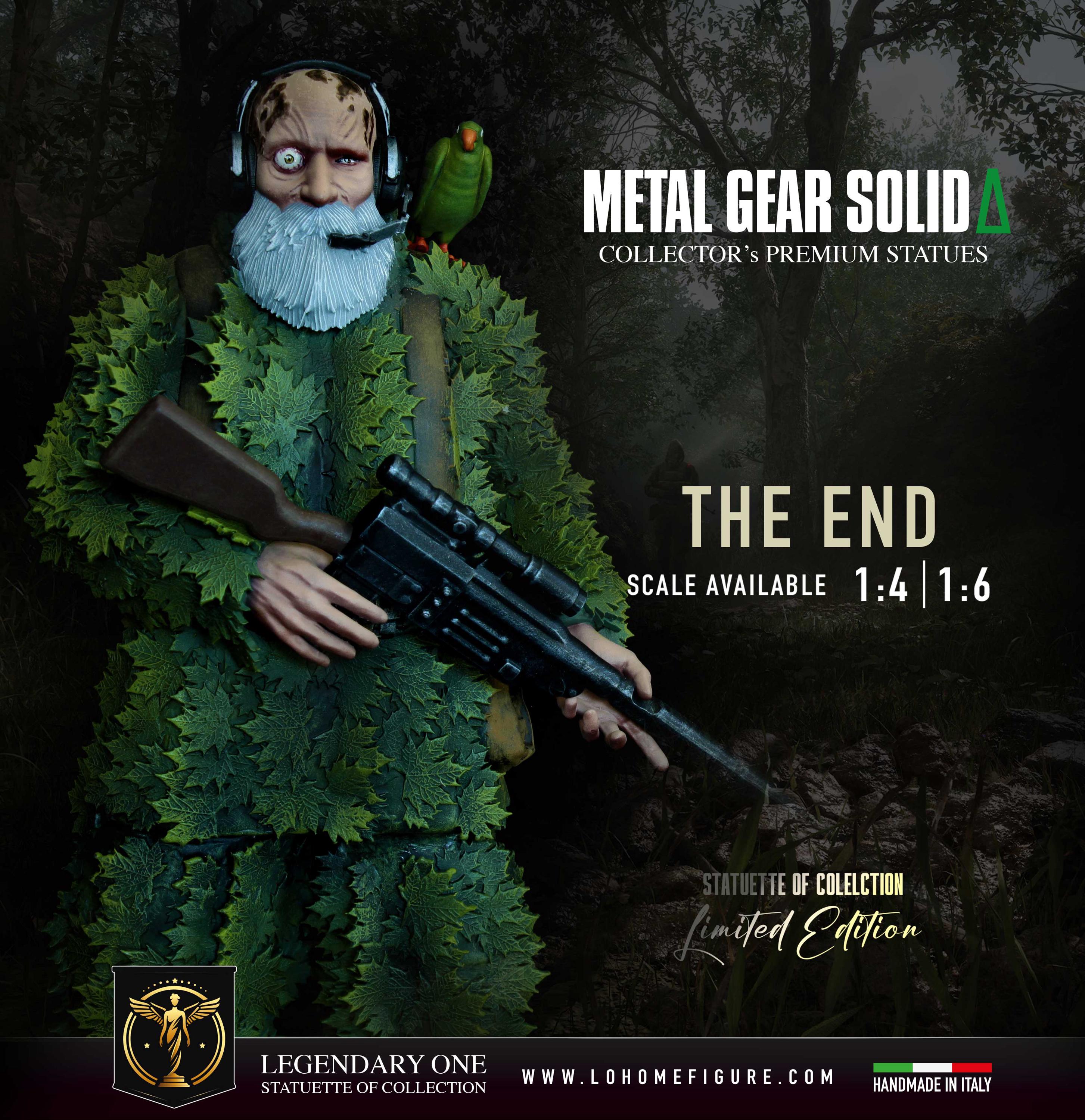 メタルギアソリッド デルタ フィギュア、ジ・エンド コレクタブル