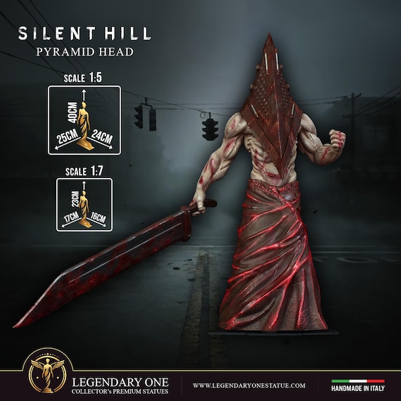 ピラミッドヘッドフィギュア、サイレントヒルホラー像、ピラミッド像