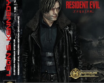 Leon S. Kennedy Statua da Collezione - Resident Evil Requiem Edition - Real Game Color - scala 1/6 e 1/4 - immagini e statua esclusiva
