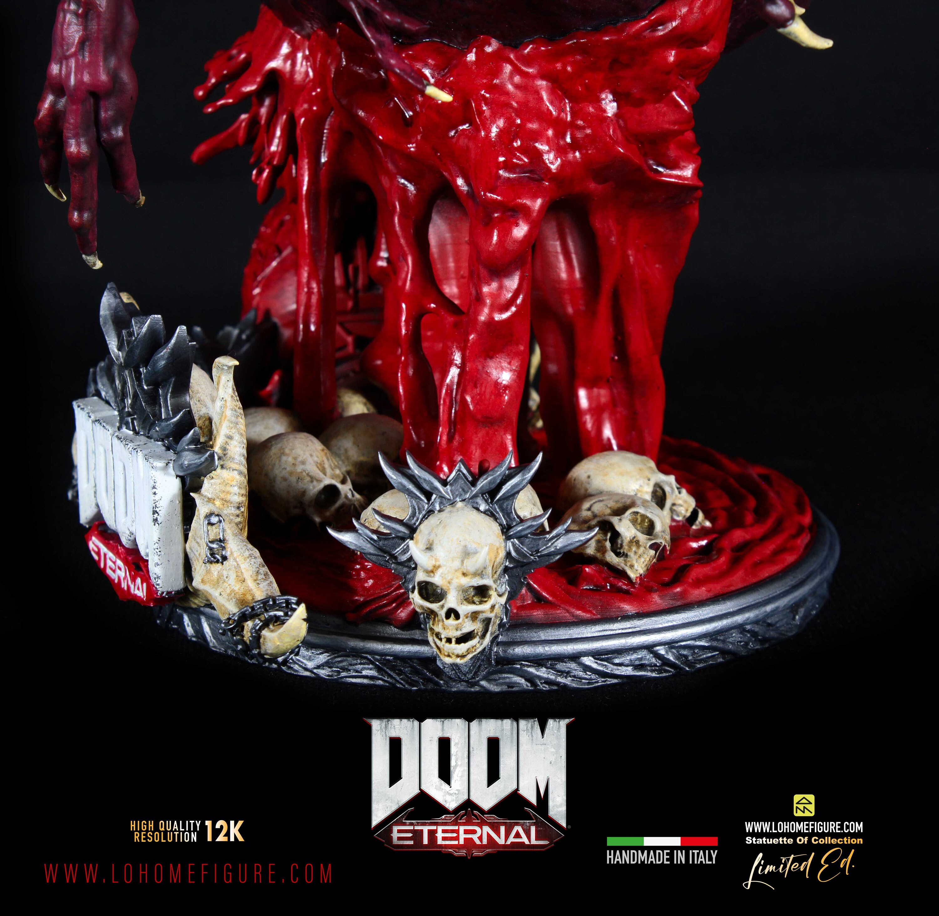Doom Diorama, Doom Eternal Statua Da Collezione, Doom Slayer Devil