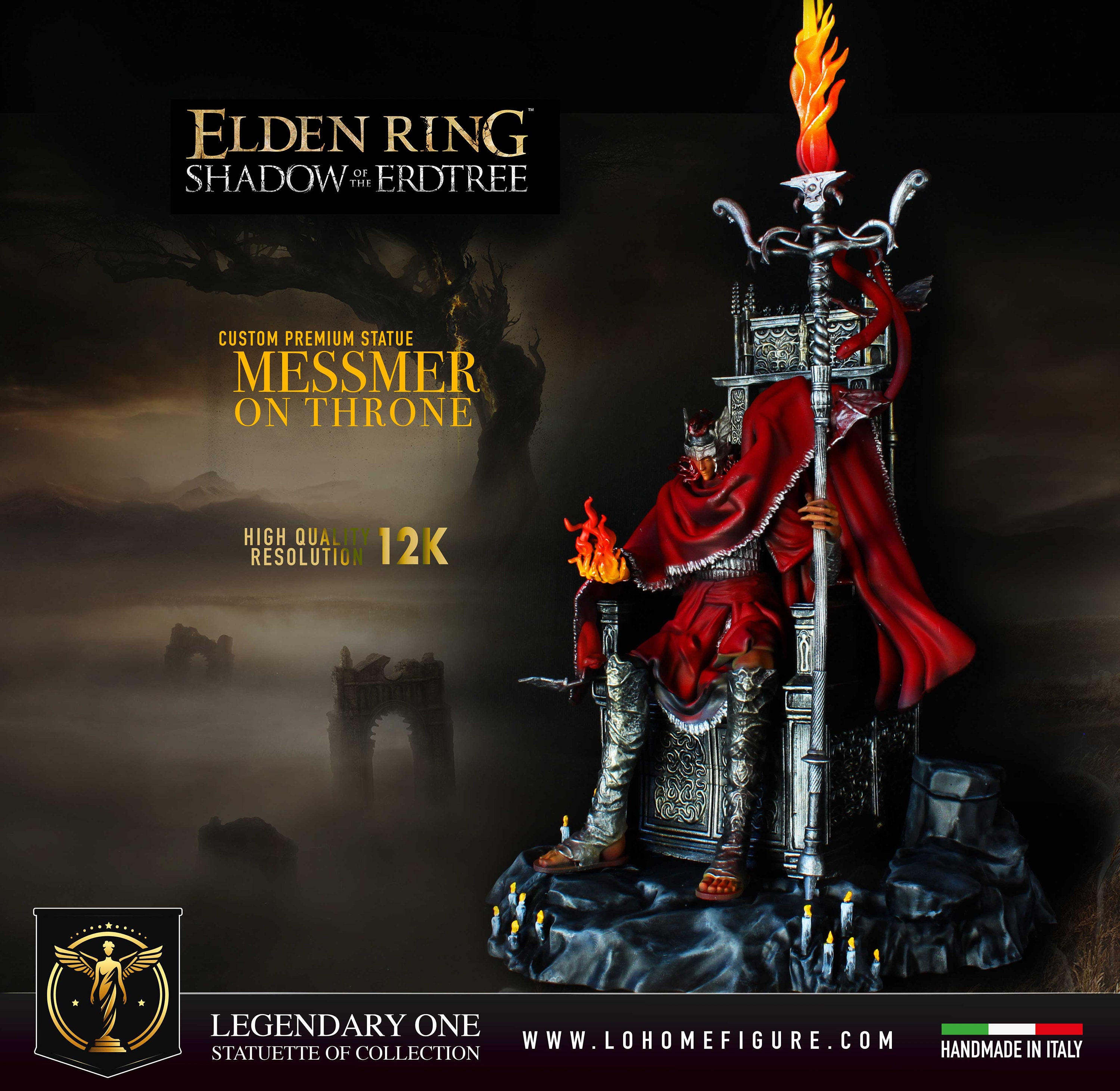 Messmer Figure, Elden Ring Shadow of the Erdtree Statue, Elden