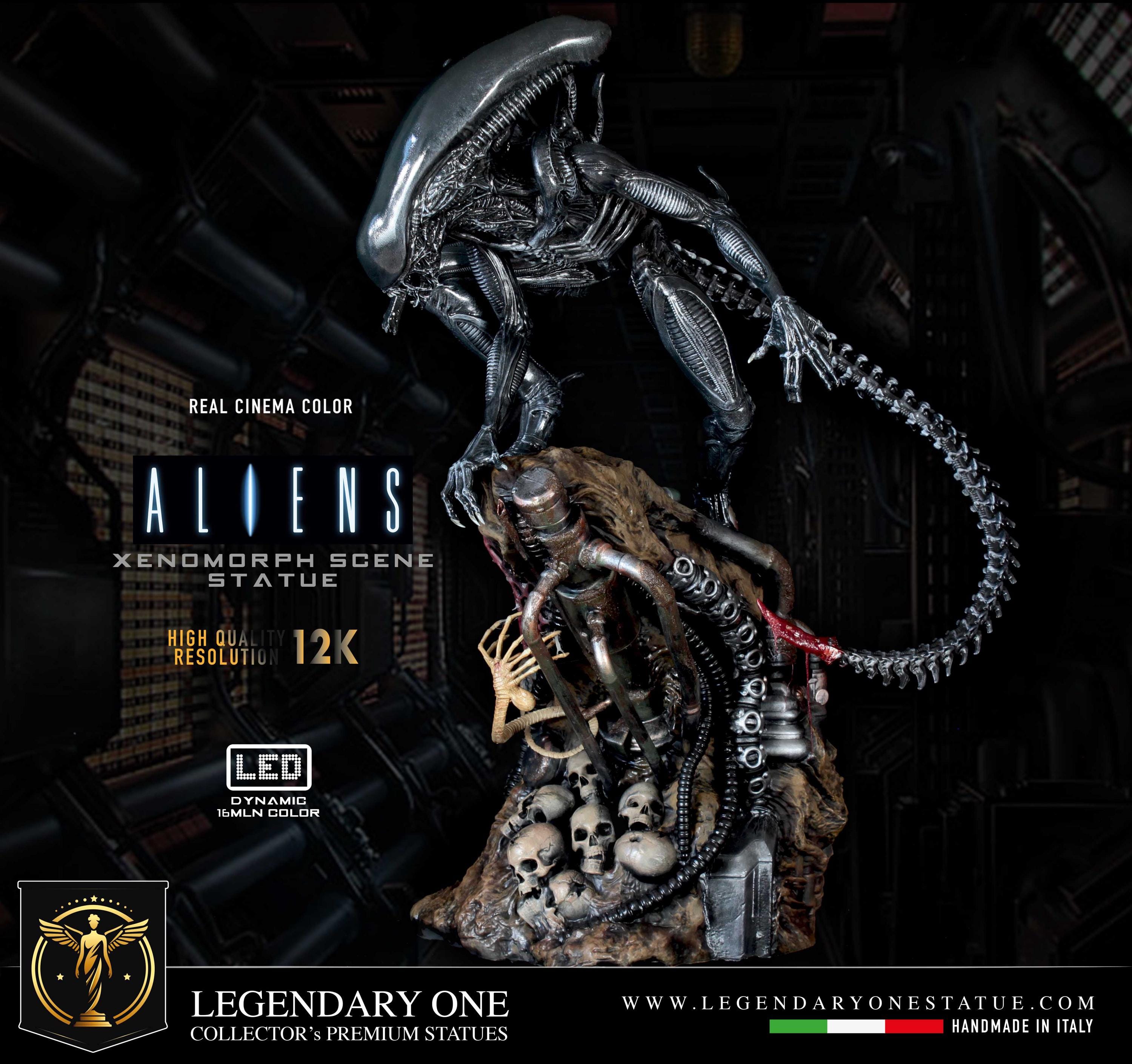 Figurine Alien Xenomorph Fixe 28cm Collection Film Pose Bouddha Figurine Alien Xenomorph Fixe 28cm Collection Film Pose Bouddha