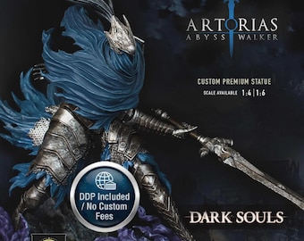 Artorias-Figur, Dark Souls-Statue, Artorias der Abgrundwanderer-Statue, Unser Design, Exklusives Sondermodell, Originalfotos