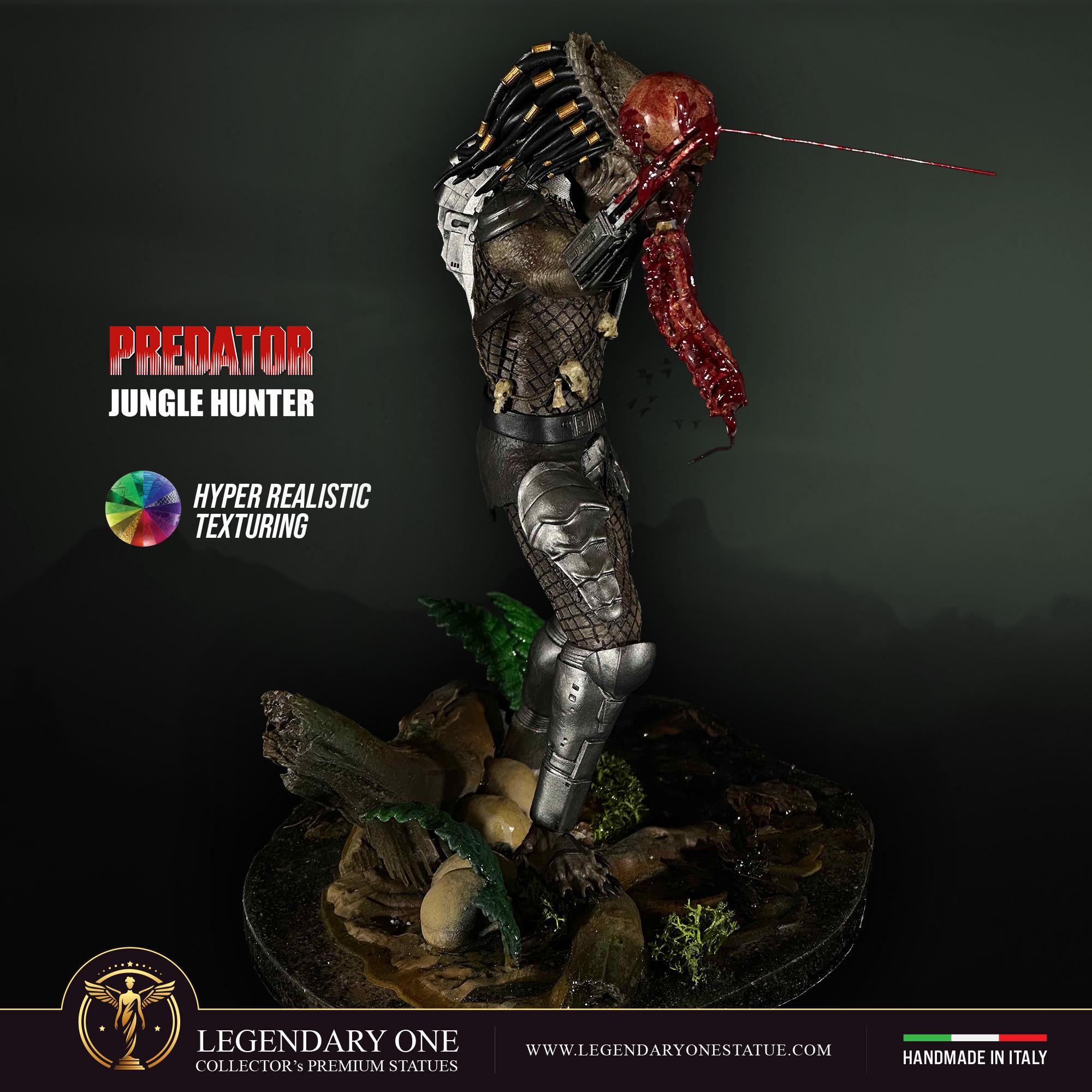 プレデター ジオラマフィギュア プレデター ジャングルハンター アクションフィギュア