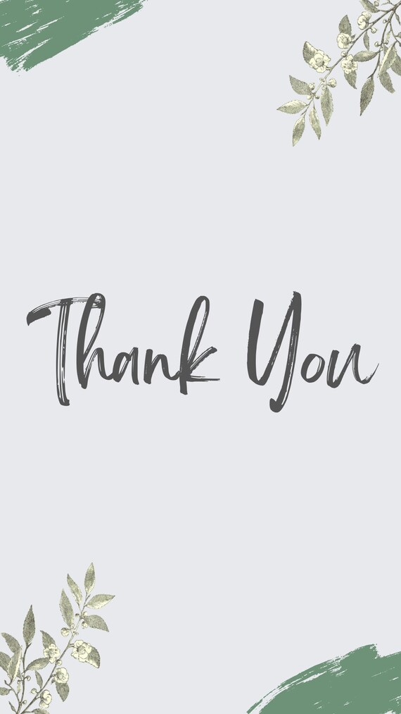 Printable Download Thank You Notes Etsy Printable Download Thank You Notes Etsy