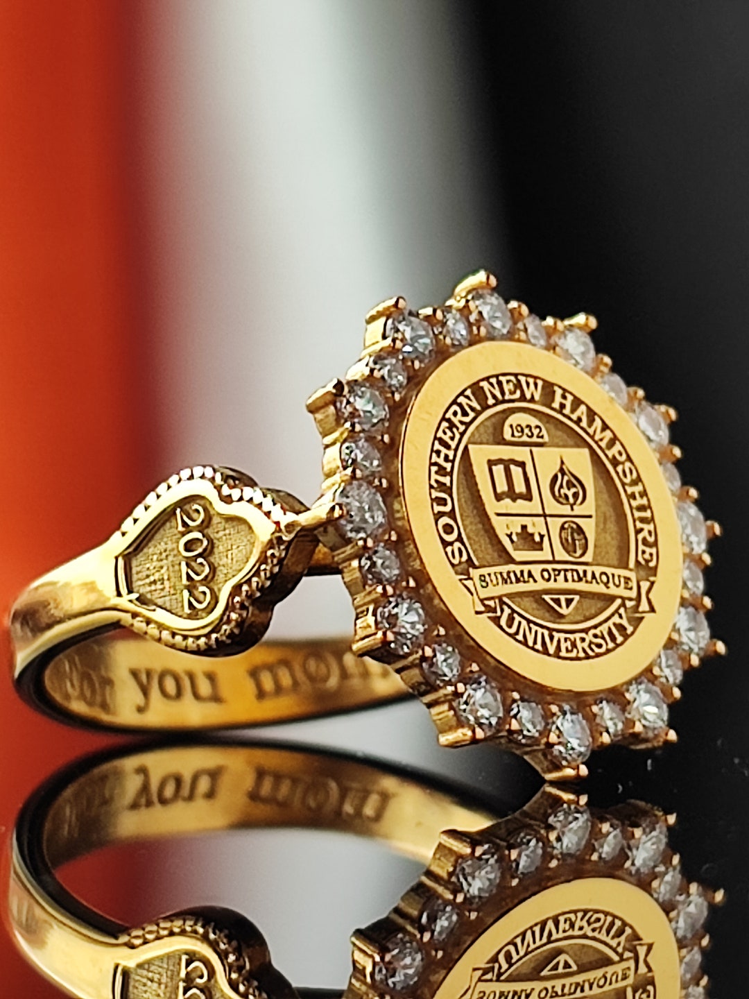 University Ring, College Ring , Personalized Ring , Personalized ...