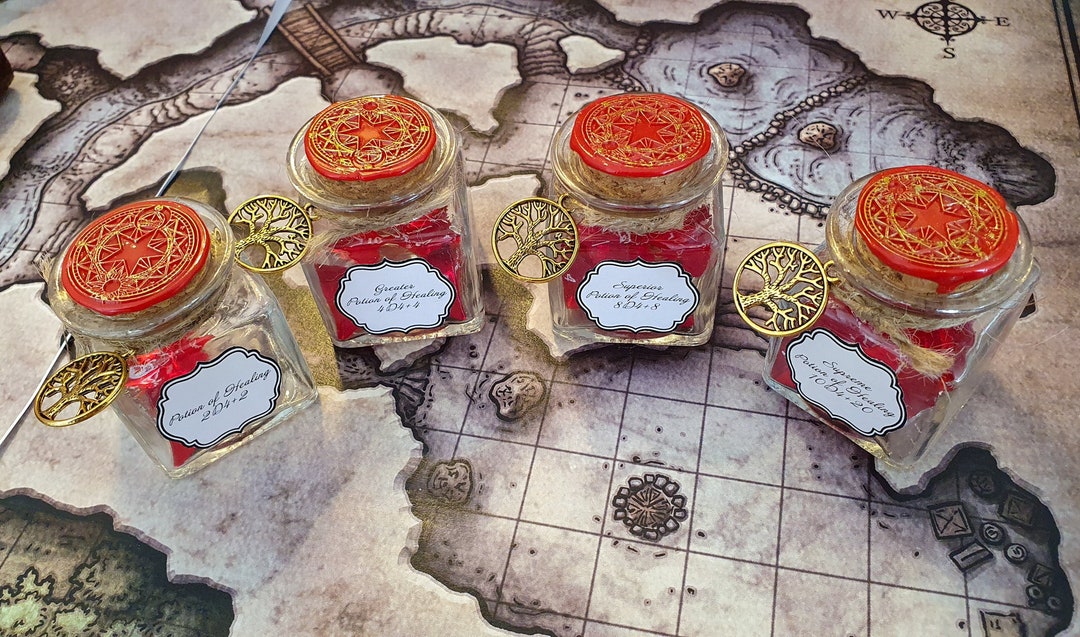 D&D 5e Potions of Healing Etsy