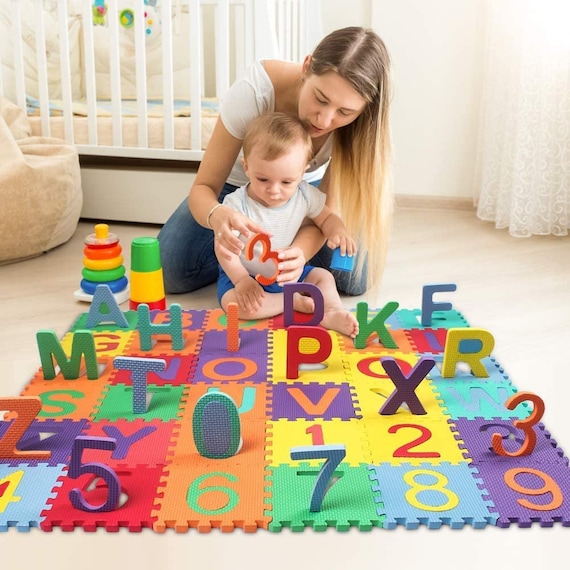 KEED Interlocking Baby Play Mat Tiles
