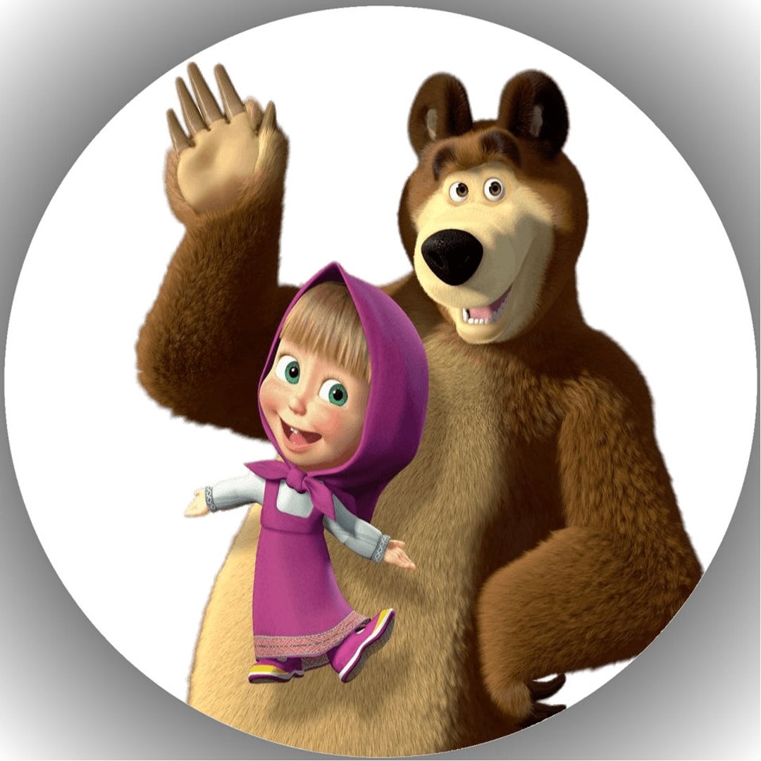 Buy Masha and the Bear Cake Topper/ Cake Picture Made of Online in India - Etsy Buy Masha and the Bear Cake Topper/ Cake Picture Made of Online in India - Etsy