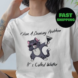 Funny Cat Shirt | Cute Black Cat Tee | Gift For Cat Lover | Black Cat Gifts | Animal Lover Shirt | Cat Mom | Adam Creation Shirt