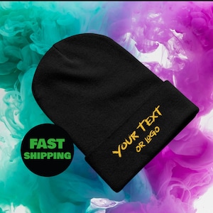 Gorro personalizado, chapéus de inverno, gorro masculino personalizado, gorro bordado, gorro personalizado, gorro personalizado para mulheres