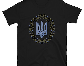 Camisa de la bandera de Ucrania / Camisetas de Ucrania / Unisex Camiseta de la bandera ucraniano-americana / Camiseta de Ucrania / Camisa de Stop The War / Estoy con Ucrania