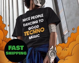 Techno Music Shirt, Techno Lover, Techno Plush, Techno Shirt, Fun Music Shirt, Gift For Techno Lover, Techno T Shirt, Acid Techno, House.