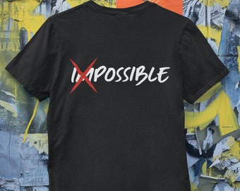 Möglich. Motivations. Kurzärmeliges Unisex T-Shirt