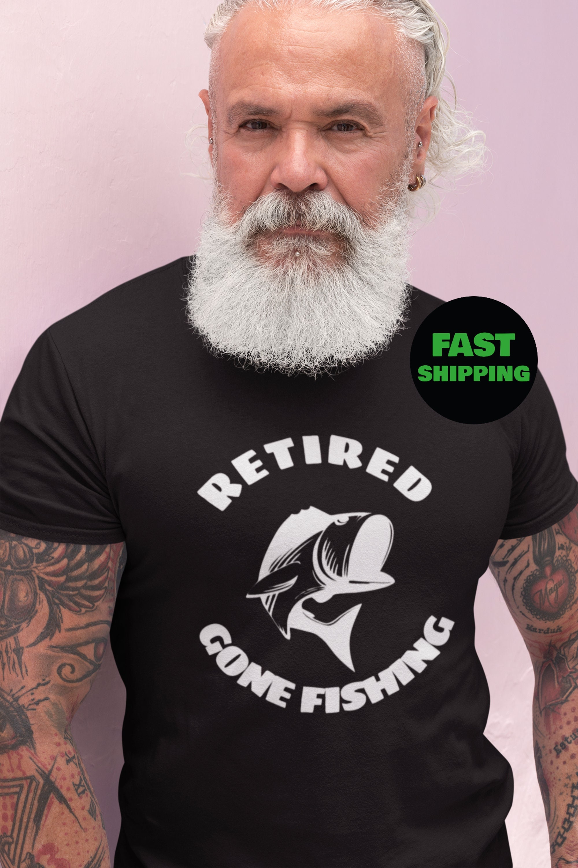 Retired Gone Fishing,funny Fishing Retirement Gift, Fisherman Coworker  Shirt, Retirement Party Gift for Colleague, Retiring Worker Tee 