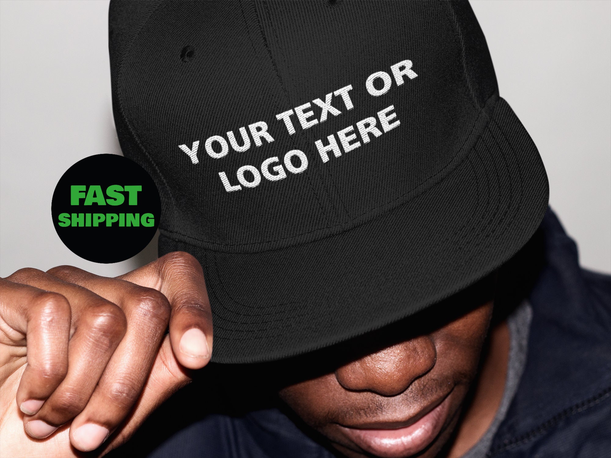 Custom Snapback Hat, Yupong Classic Snap Back Caps, Personalized ...
