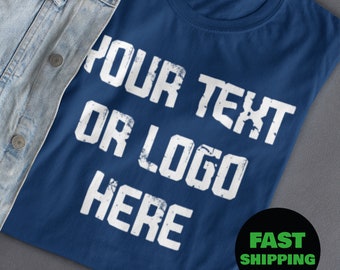Personalized Shirt, Add Your Own Text, Custom Logo Shirts, Custom Design Shirt, Customized Shirts, Custom Text on Shirt, Custom Family