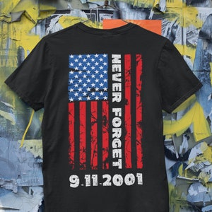9-11 Memorial Shirt | Never Forget 9-11 Short-Sleeve Unisex T-Shirt