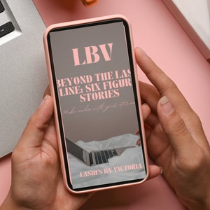 Beyond the Lash Line: 6 Figure Stories on IG Ebook with MRR & PLR