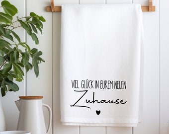 Geschirrtuch | Küche | Einweihung | Name | personalisiert | Geschenkidee Männer / Frauen | Geschenk | Geburtstag | Einzug | Freundin