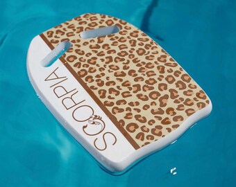 Premium Foam Kickboard for Swimmers - Stylish Animal Print (Scorpia Fierce) Great for Competitive Swimming