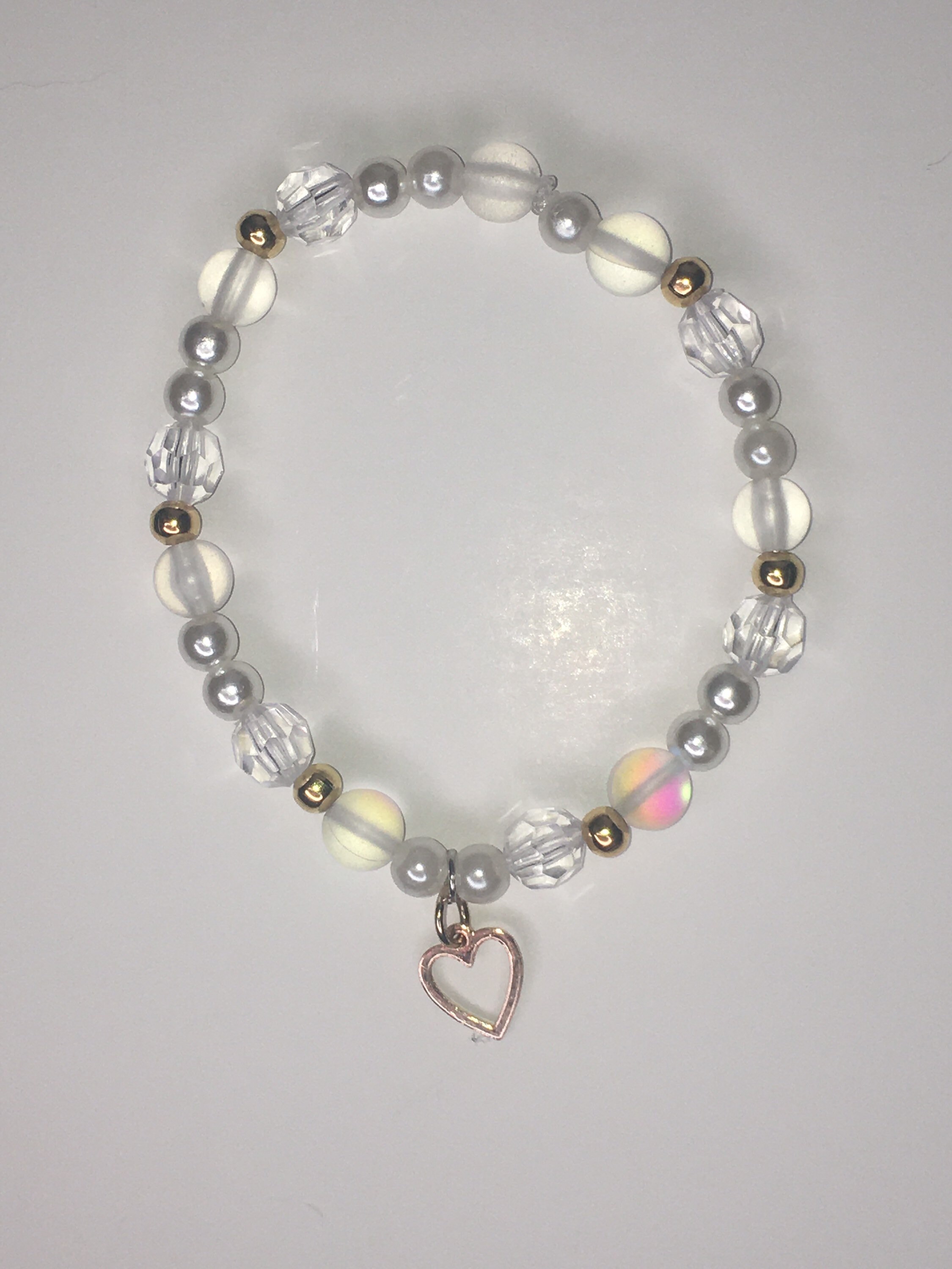 Pastel or Any Colored of Beads With Colorful Butterflies - Etsy